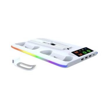 Imagem de Suporte De Resfriamento PS5 Slim pro Com LED E Estação De Carregamento