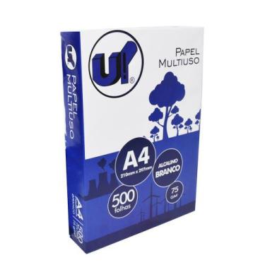 Imagem de 4 Pacotes De Papel Up A4 Sulfite 75g 500 Folhas 