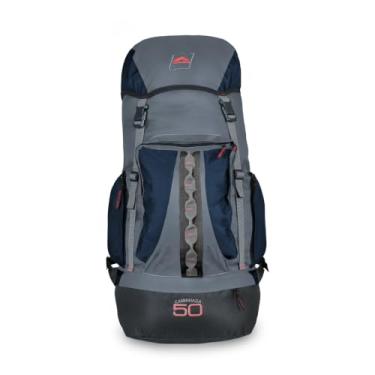 Imagem de Mochila de Uso Misto Caminhada 50 - Marinho com Cinza - Ref.0050