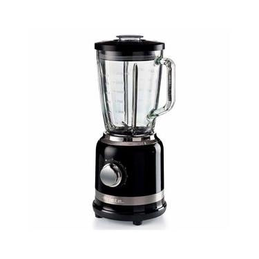 Imagem de Liquidificador Ariete 585 Moderna Preto, Copo de Vidro 1.5 L, 1000W