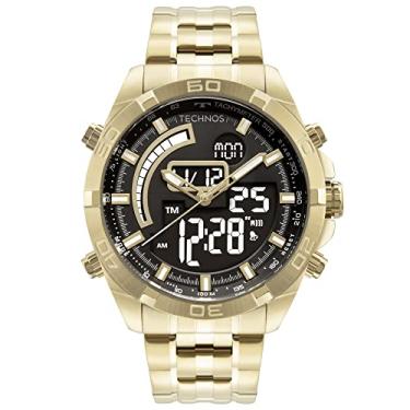 Imagem de Relógio Technos Masculino Ts Digiana Dourado - BJ3496AA/1D