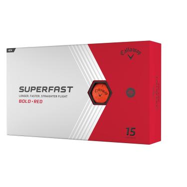 Imagem de Callaway Bolas de golfe arrojadas superrápidas, vermelhas