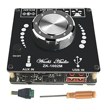 Imagem de licencia amplificadora de áudio Zk-1002M, 2*, 2 canais, 5.0, licencia amplificadora mini amplificador para alto-falantes de