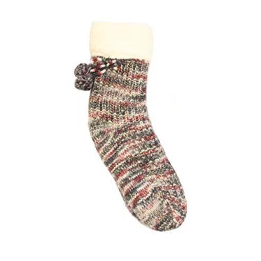 Imagem de Columbia Meias Pantufas Unissex, Pretas, 1 Par, Médio/Grande, Preto, Medium-Large