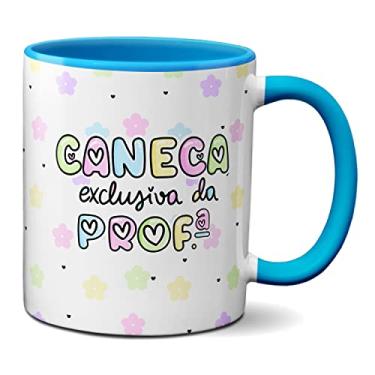 Imagem de Caneca Exclusiva Da Professora Feliz Dia Professores (Azul)
