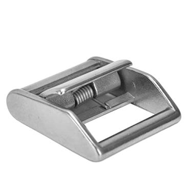 Imagem de Fivelas de pressão Kaufpart Cam Flap - substituição em aço inoxidável 304 de 38mm para amarração de carga e amarração de cinto de webbing pesado.