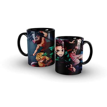 Imagem de Caneca Preta Demon Slayer - Kimetsu no Yaiba