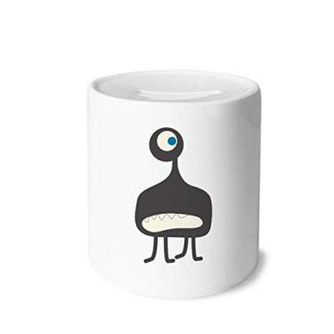 Imagem de DIYthinker Universe and Alien Monster Money Box Ceramic Coin Case Piggy Bank Gift
