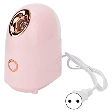 Imagem de Vaporizador Facial, Máquina de Vapor Facial Quente para Limpeza de Poros, Aperto da Pele, Cuidados Diários, Névoa Fina Portátil para Casa (220V Plugue UE)