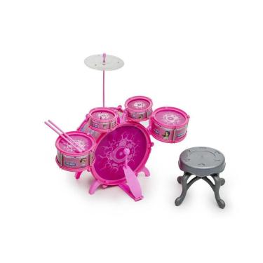 Imagem de Bateria Infantil Bh Store Rosa