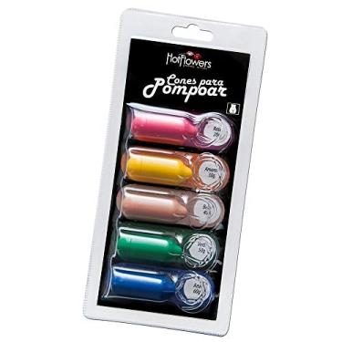 Imagem de KIT CONE POMPOARISMO 5 UNIDADES HOT FLOWERS