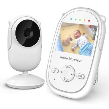 Imagem de Babá Eletrônica Baby Monitor Tela 2.4 Câmera Sem Fio 2.4Ghz