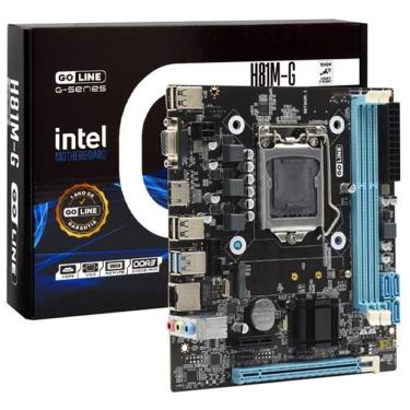 Imagem de Placa Mae 1150 Goline H81m G2 Ddr3 Vga Hdmi M 2 Nvme