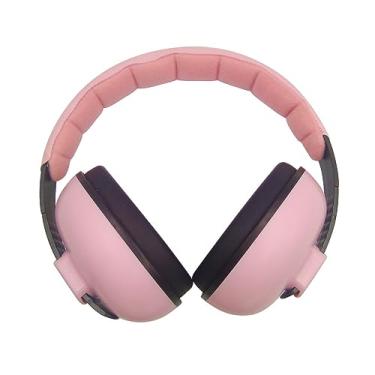 Imagem de Protetor auditivo para bebês Protetores de ouvido macios para crianças infantis Redução de ruído NRR 21dB Faixa de cabeça ajustável e macia Defensores de ouvido para crianças de 6 meses a 3 anos de