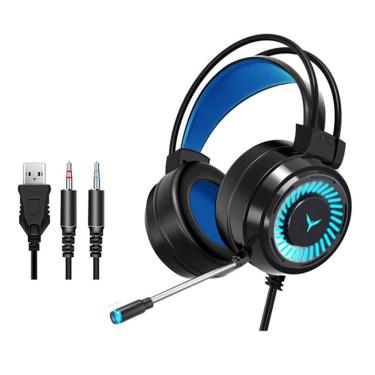 Imagem de G58 Computer Gaming Headset 7.1 Canal com Fio 7 Lig Colorido