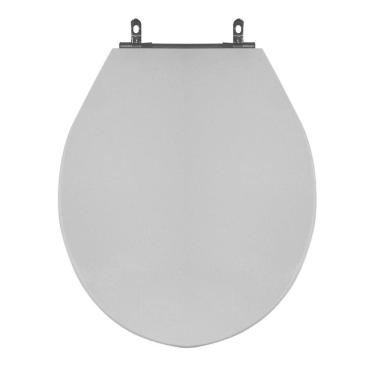 Imagem de Assento Sanitário Poliéster para Louça Ravena/izy deca Aço Cinza Real