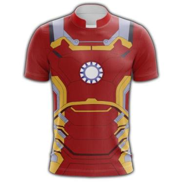 Imagem de Camiseta Personalizada Super - Heróis Homem De Ferro - 044 - Elbarto P
