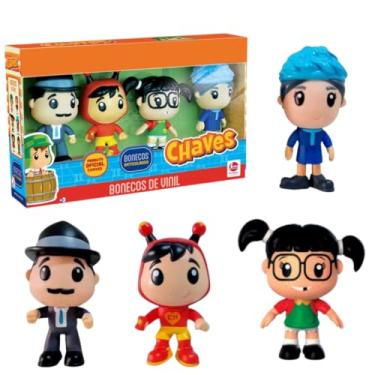 Imagem de Bonecos Chaves Girafales, Chapolin, Chiquinha,Bruxa