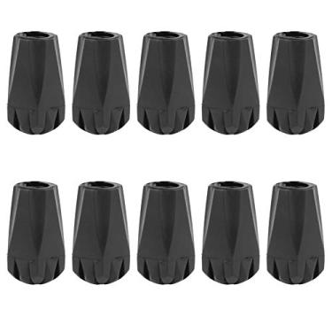 Imagem de Pontas de Bengala, Pontas de Cana de Borracha e Metal, Pontas de Bastão de Caminhada Com 10 Peças para Proteção de Bengala