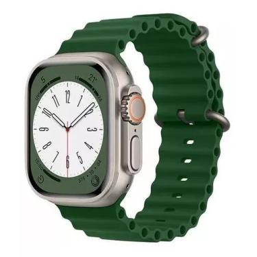 Imagem de Pulseira Oceano Para SmartWatch Ultra 49mm 45mm 44mm 42mm -Tamanho 21 