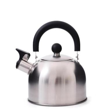 Imagem de Chaleira em Inox Classic com Apito Tampa e Alça Térmica - Mai Home, 1,