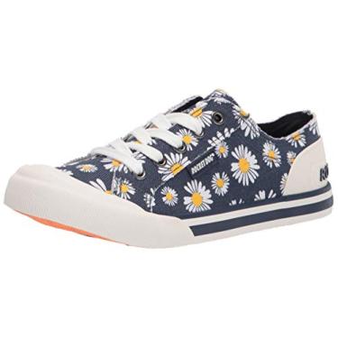 Imagem de Rocket Dog Tênis confortável de espuma de pelúcia Jazzin, Homer azul-marinho, 40