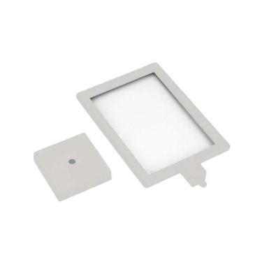 Imagem de Porta Retrato Display Duplo Foto 10x15 - Branco - TUDOPRAFOTO