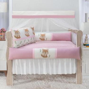 Imagem de Kit Berço Americano Duas Laterais Amiguinhos Menina Menino  - Beatriz 