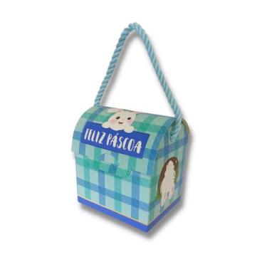 Imagem de Caixa Lembrancinha para Bombons Happy Day Azul Cromus c/10 un