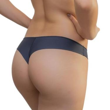 Imagem de Calcinha Premium Básica Tanga Fio Dental Não Marca Na Roupa Lingerie -