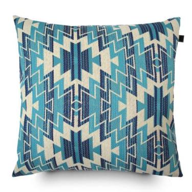 Imagem de Almofada Jacquard Tripolli Nilo 40x40cm Azul - FASTLAR