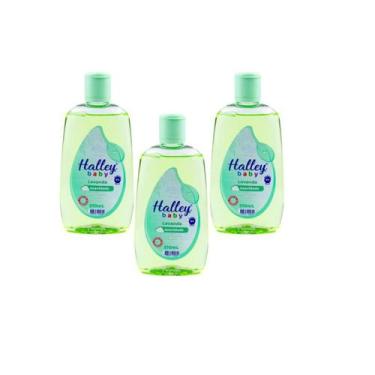 Imagem de Kit 3 Halley Baby Lavanda Infantil 210 ml