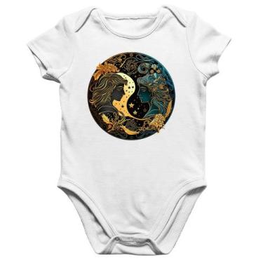 Imagem de Body Bebê Algodão Gêmeos Sígno - Foca na Moda, Branco, M