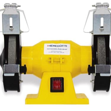 Imagem de Motoesmeril Plus 150-05"" Mono 1/4cv 127/220v 60hz 150w C/visor C/abrasivos A36 e A60