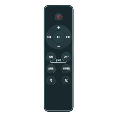 Imagem de Allimity Controle remoto substituído RC17A adequado para alto-falantes de estante Edifier R1700BTs