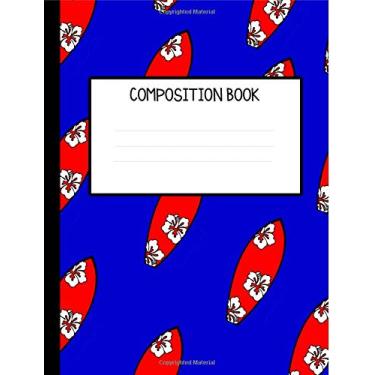 Imagem de Surfboard College Ruled Composition Notebook
