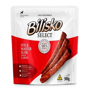 Imagem de Petisco Bilisko Palito Fino de Carne para Cães / Cachorros 500g