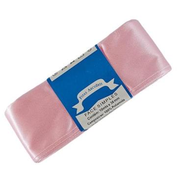 Imagem de Fita de Cetim Trader 38mm N9 com 10 Metros, COR 43 ROSA CLARO, 10 Metr