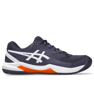 Imagem de Tênis Asics Gel Dedicate 8 Clay - Marinho Branco e Laranja