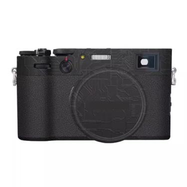 Imagem de JERXTTON Película protetora para câmera antirarranhões Película protetora para Fujifilm X100VI X100 VI (Circuit Black)