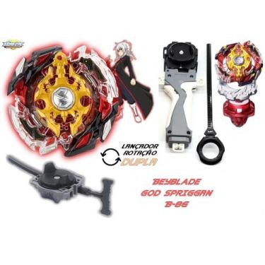 Imagem de Beyblade Burst God Spriggan 2 Lançador Grip Beyblader Shu - Tornado Gy