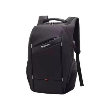 Imagem de Mochila Anti-Roubo com Cadeado e Porta USB para Notebook
