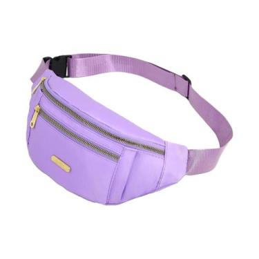 Imagem de Pochete Feminina À Prova D'água Com Alça Ajustável Para Viagens, Espor