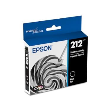 Imagem de EPSON T212 Claria – Cartucho de tinta padrão preto (T212120-S) para impressoras Epson Expression e WorkForce selecionadas
