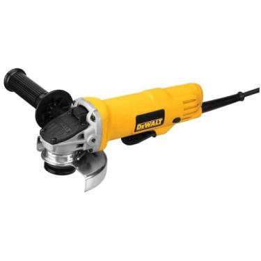 Imagem de DEWALT Ferramenta de Esmerilhadeira Angular, 10 cm, Interruptor de Pá, 7 Amp (DWE4012)