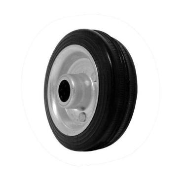 Imagem de Roda 312 maciça borracha 3pol 40kg p/ rodízio - AJAX