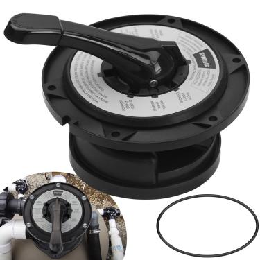 Imagem de IHOUMEX SPX0714BA Capa de chave e substituição do conjunto do cabo, parte preta da válvula do filtro da piscina