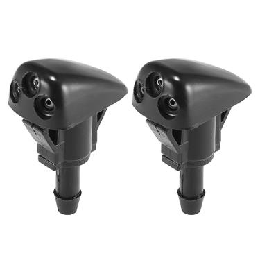 Imagem de X AUTOHAUX Bocais de lavagem de para-brisa dianteiros limpador spray para Kia Sorento 2003-2009 substitui 98630-YY000 2 peças