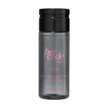 Imagem de Óleo de massagem corporal her code touch 150ml - O BOTICARIO
