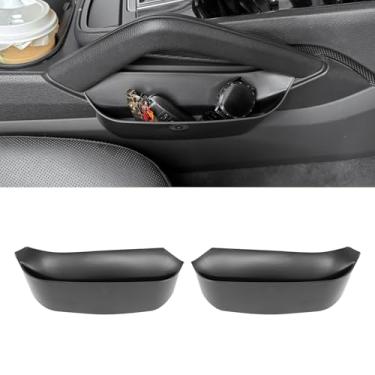 Imagem de Aojezoor Caixa De Armazenamento Para Apoio Braço Na Primeira Fila Compatível Com Porsche Cayenne 2018-2024, Organizador Lateral Do Console Central Carro